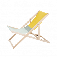 Beach Chair - Strandstoel Yellow/Green