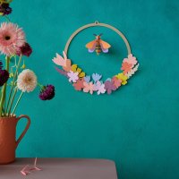 DIY Decoratie - Muur Krans - Meadow Wreath