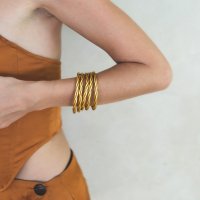 Armband Kumali Twist - Goud