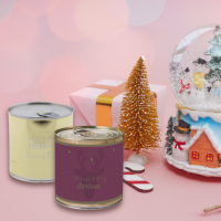 Wondercandle Cancake 'Have a merry Christmas'