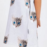 T-shirt Dress 'Ollie Cat' - Kids