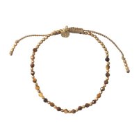 Armband 'Beautiful' Tiger eye/Goud