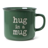 Retro mok met oor - Hug in a mug