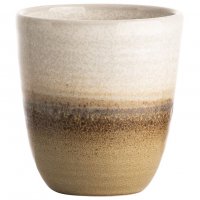Retro Mok 180ml Bruin-grijs