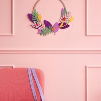DIY Decoratie - Muur Krans - Blossom Wreath