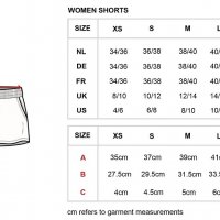 Shorts 'Blue Parrot' - Women