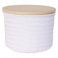 Basket 'Wonder' - S high White