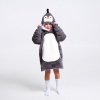 Noxxiez Knuffel Hoodie - Pinguin