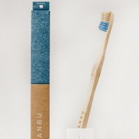 Bamboe Tandenborstel Blauw