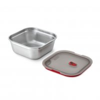 Steel food Box Square - 77mm