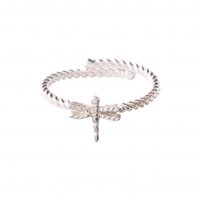 Ring 'Honorable' - Dragonfly Zilver