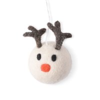 X-mas hanger Rendier White