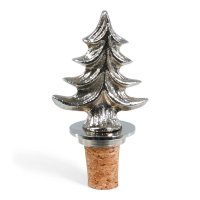 Kerstboom Flessenkurk  Zilver