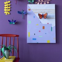 DIY Decoratie - Insect - Blue Copper Butterfly