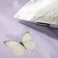 Dekbedovertrek 'Butterfly lila'