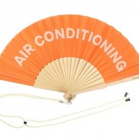 Handwaaier - Air Conditioning Oranje