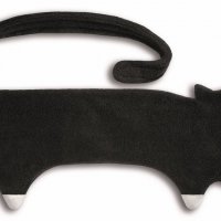 Warmtekussen 'Coco de Cat' Zwart