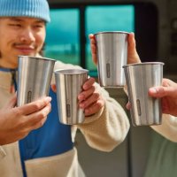 Stainless Steel Cup - Set/4