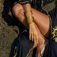 Armband Kumali Mantra -  Goud