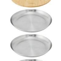 Stainless Steel Plate - Set/4