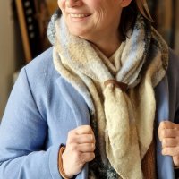 Sjaal 'Nina Ruit'