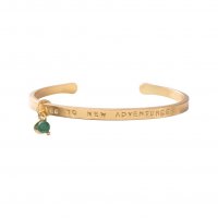 Armband 'Pure' - New adventures Aventurijn/Goud