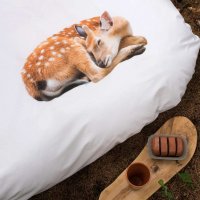 Dekbedovertrek 'Sleeping Deer' 