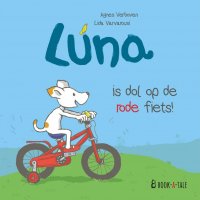 Kinderboek 'Luna is dol op de rode fiets!'