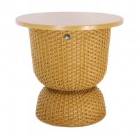 Basket Twist - Table  Ochre Yellow