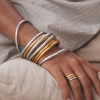 Armband Kumali Mantra - Zilver