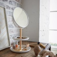 Accessoire tray met spiegel
