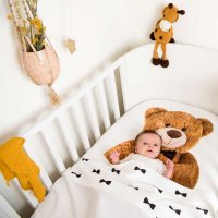 Ledikant Baby 'Teddy' - Set laken en hoes