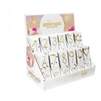 Wondercandle Classic 'Confetti Goud'