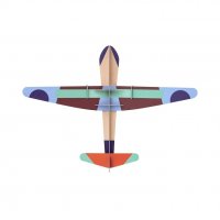 DIY Decoratie - Vliegtuig - Deluxe Glider Plane