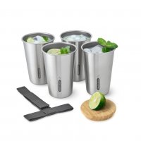 Stainless Steel Cup - Set/4