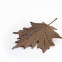 Deurstop Blad Bruin