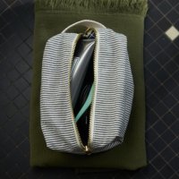 Toilettas Cube 'Finette Caviar'