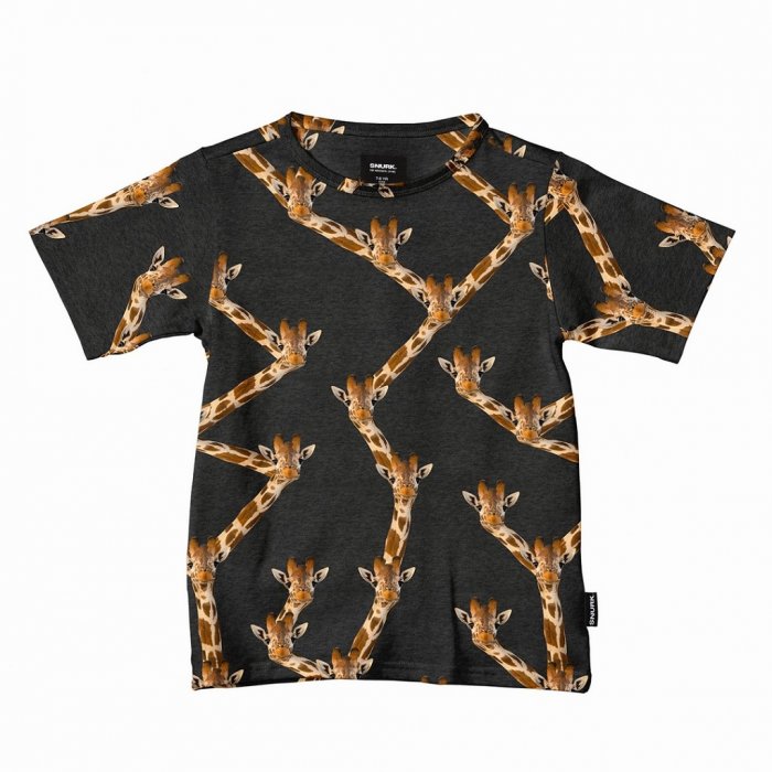 T-shirt 'Giraffe Black' - Kids