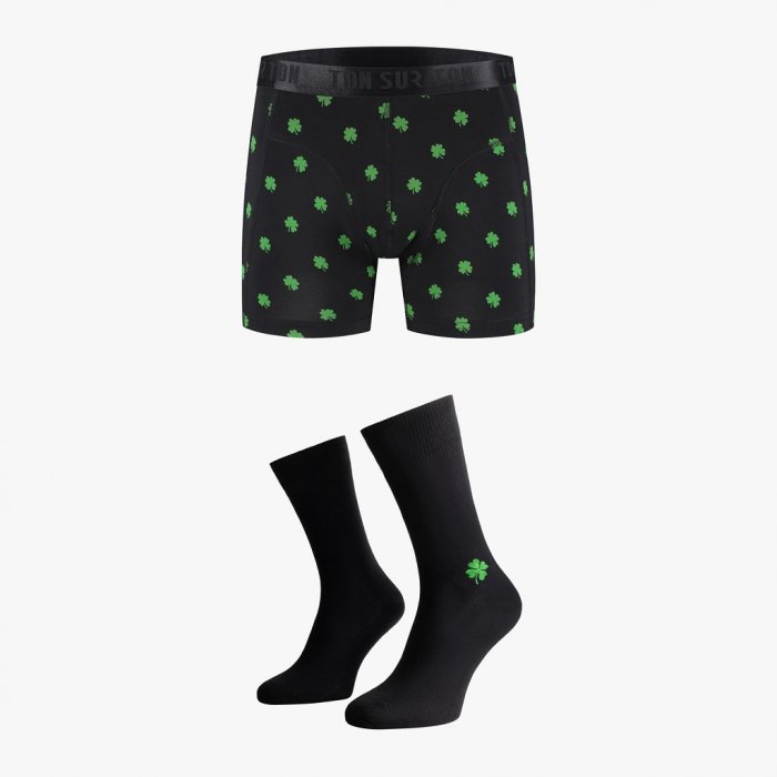 Set Boxer & sokken 'Get Lucky'