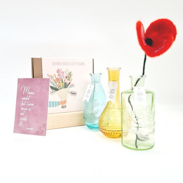 Bloemetjes voor mama - Kadopakket