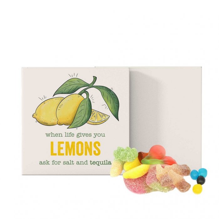 Snoepdoosje 'When live ... Lemons' - 250g