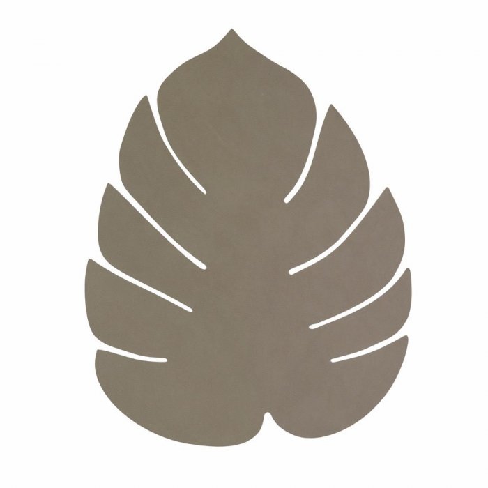Glass mat 'Monstera leaf'