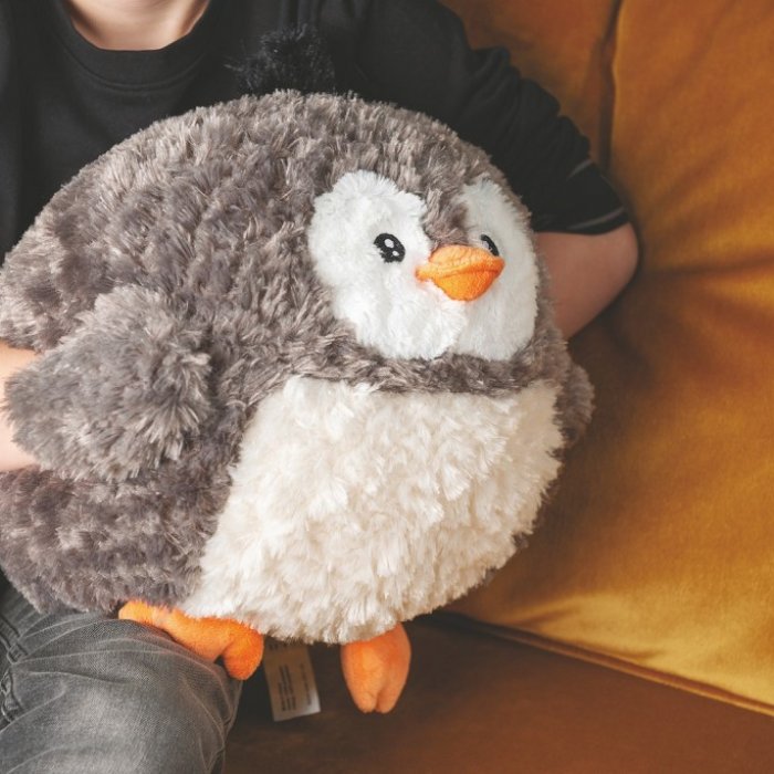 Handwarmer knuffel Noxxiez 'Pinguin'