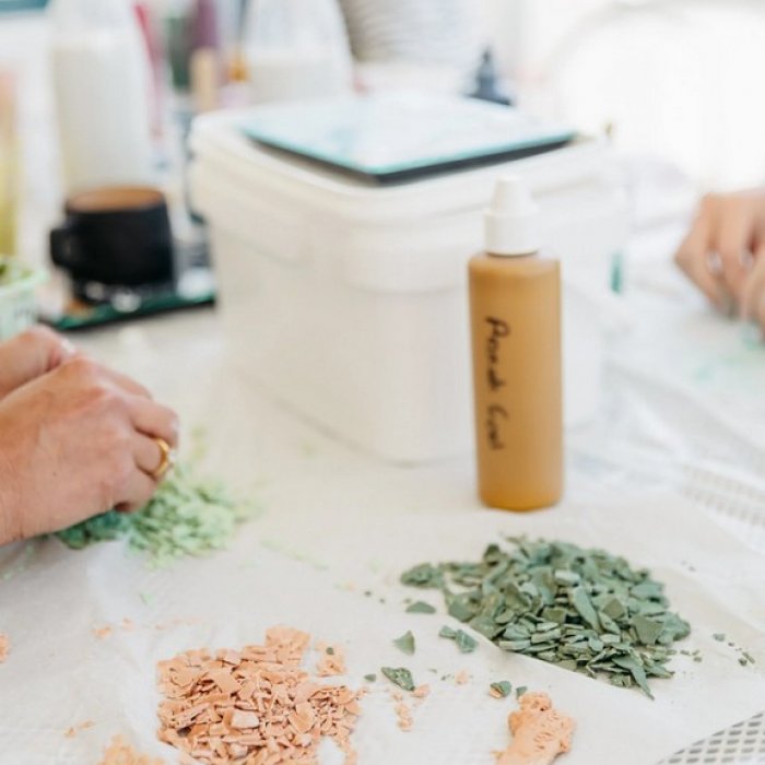 DIY Kit -  Terrazzo Oorbellen