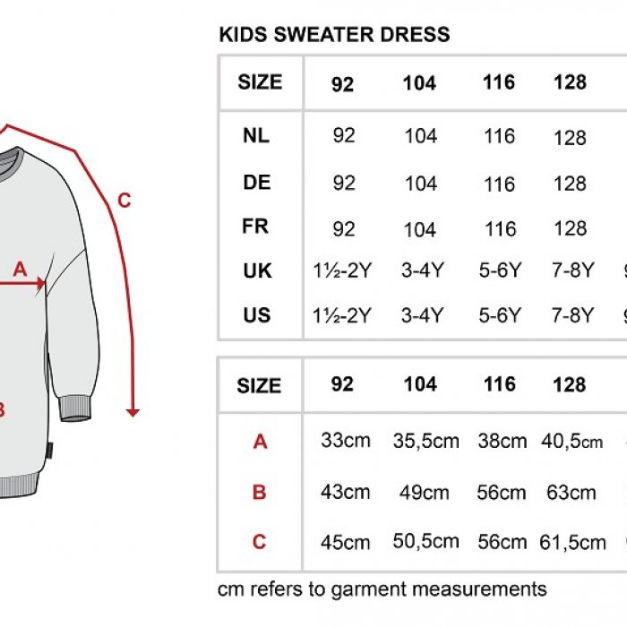 Sweater Dress 'Cavia White' - Kids