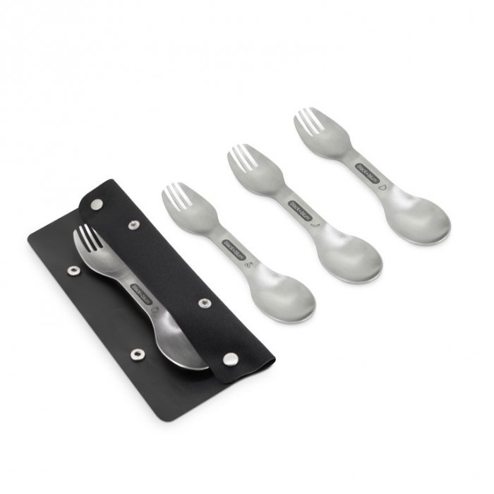Stainless Steel Spork - Set/4