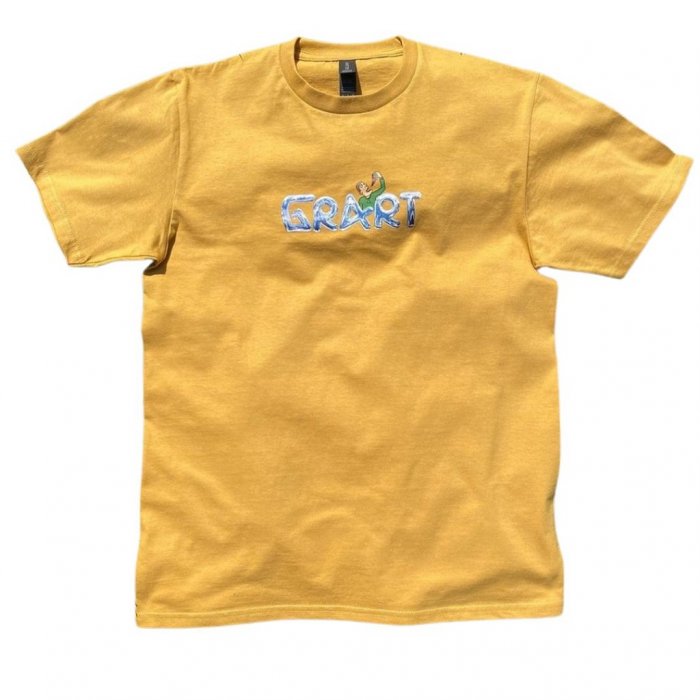 T-shirt GRART - Mosterd
