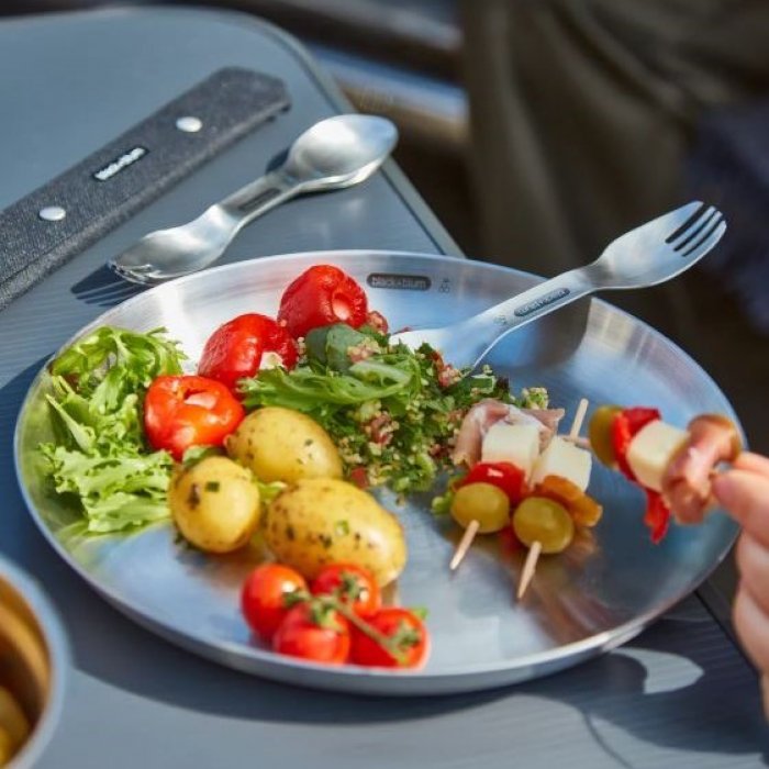 Stainless Steel Spork - Set/4