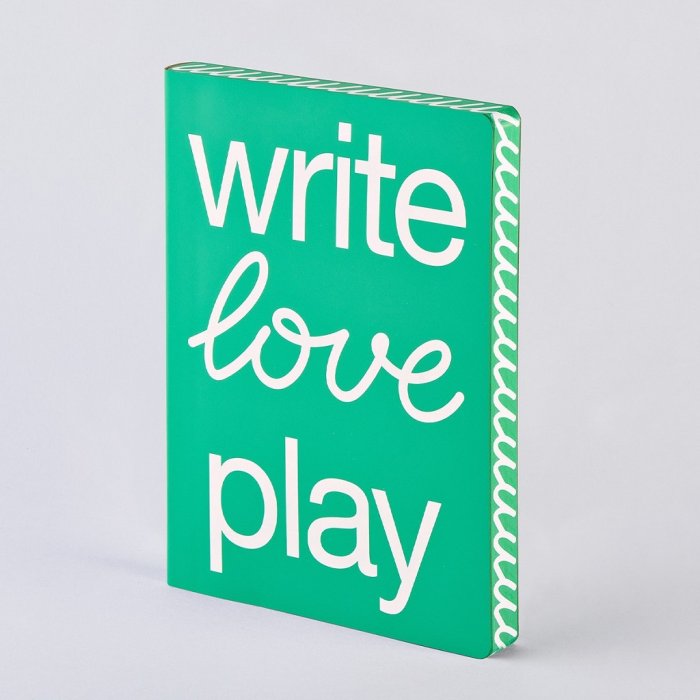 Nuuna Notitieboek Graphic A5 'Write Love Play'