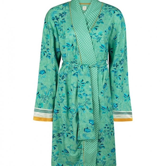 Kimono 'Nisha - Tokyo Blossom Green